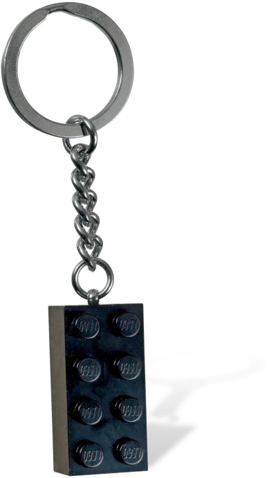 Конструктор LEGO (ЛЕГО) Gear 852098 Black Brick Key Chain