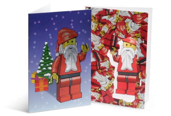 Конструктор LEGO (ЛЕГО) Gear 852133 Santa Holiday Cards