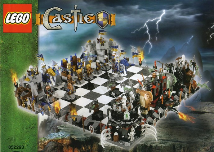 Конструктор LEGO (ЛЕГО) Gear 852293 Castle Giant Chess Set