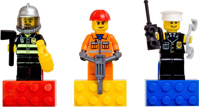 Конструктор LEGO (ЛЕГО) Gear 852513 City Hero Magnet Set