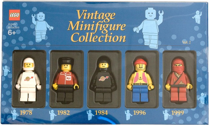 Конструктор LEGO (ЛЕГО) Miscellaneous 852535 Vintage Minifigure Collection Vol. 2
