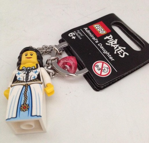 Конструктор LEGO (ЛЕГО) Gear 852711 Admiral's Daughter keychain