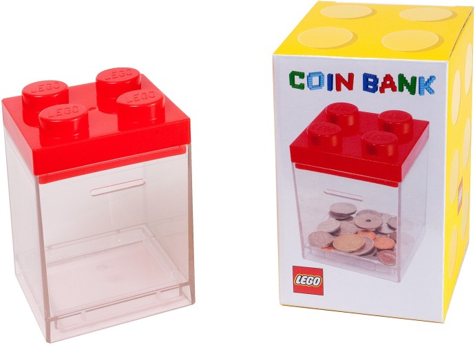 Конструктор LEGO (ЛЕГО) Gear 852754 LEGO Coin Bank (2x2)