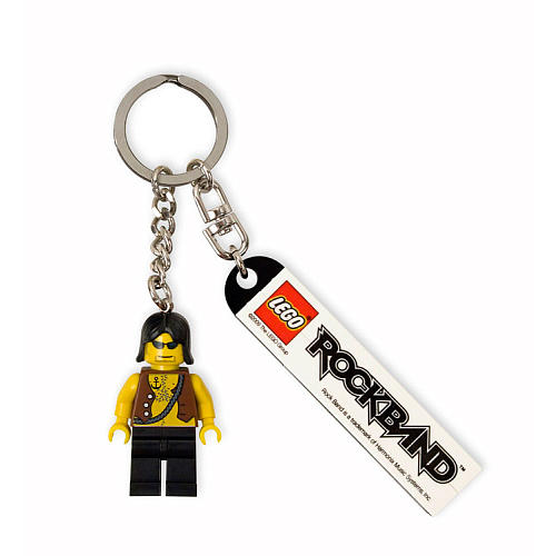 Конструктор LEGO (ЛЕГО) Gear 852889 LEGO Rock Band Promo Key Chain Minifig 1