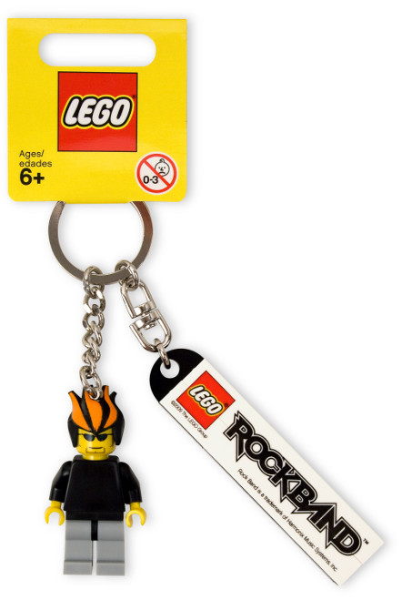 Конструктор LEGO (ЛЕГО) Gear 852890 LEGO Rock Band Promo Key Chain Minifig 2