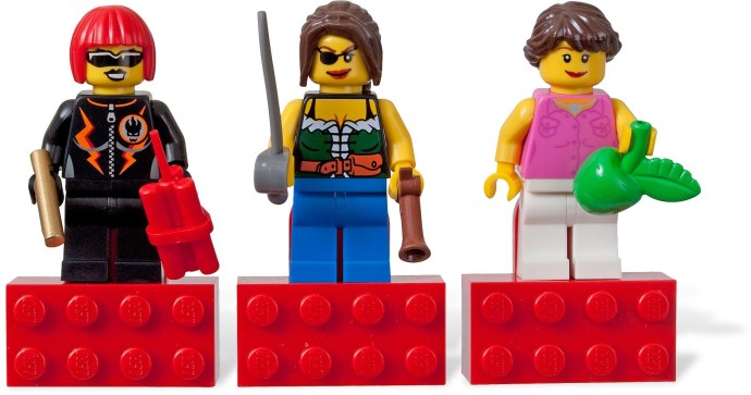 Конструктор LEGO (ЛЕГО) Gear 852948 Female Minifigure Magnet Set