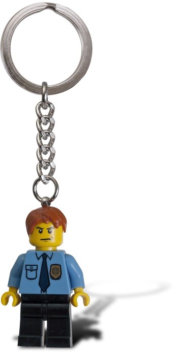 Конструктор LEGO (ЛЕГО) Gear 853091 Policeman Key Chain