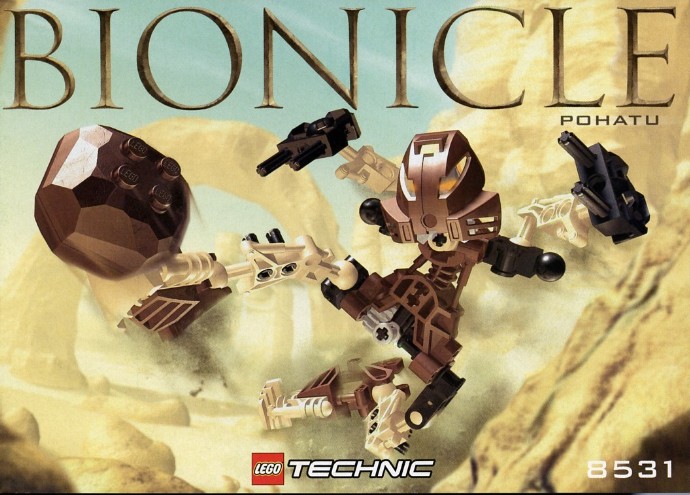 Конструктор LEGO (ЛЕГО) Bionicle 8531 Pohatu