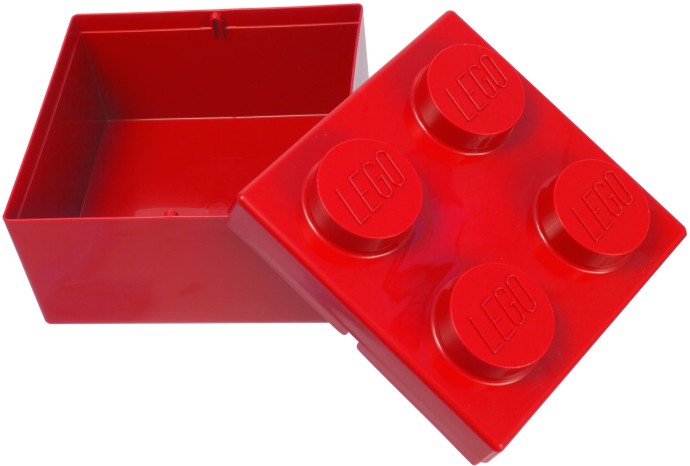 Конструктор LEGO (ЛЕГО) Gear 853234 2x2 LEGO Box Red