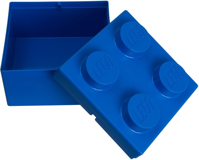 Конструктор LEGO (ЛЕГО) Gear 853235 2x2 LEGO Box Blue