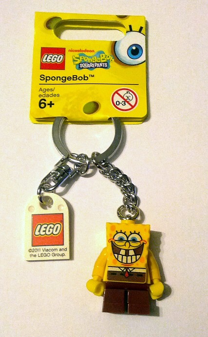 Конструктор LEGO (ЛЕГО) Gear 853297 SpongeBob Key Chain