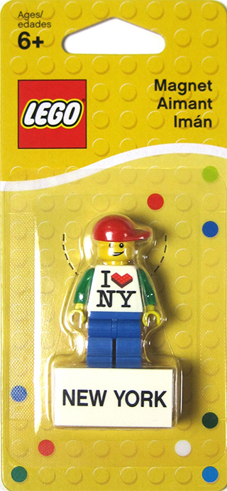 Конструктор LEGO (ЛЕГО) Gear 853317 I (love) NY Figure Magnet