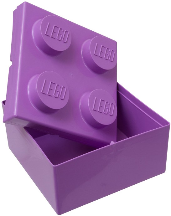 Конструктор LEGO (ЛЕГО) Gear 853381 2x2 LEGO Box Purple