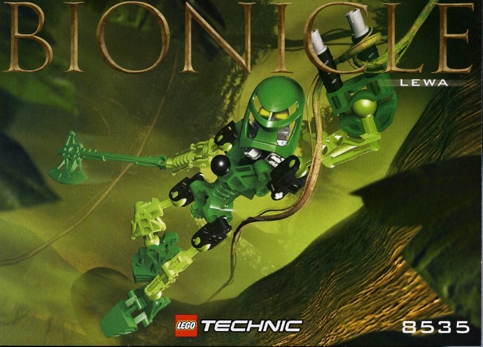 Конструктор LEGO (ЛЕГО) Bionicle 8535 Lewa