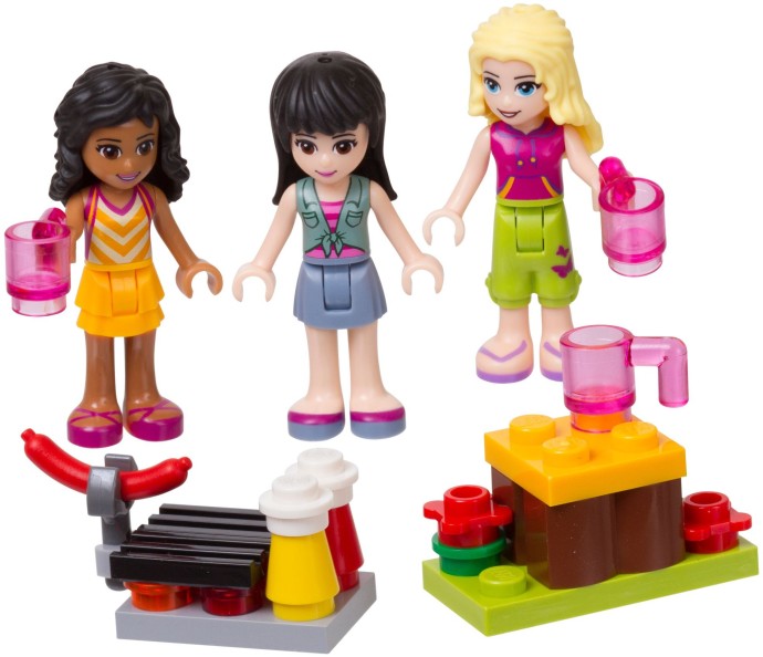 Конструктор LEGO (ЛЕГО) Friends 853556 Friends Mini-Doll Campsite Set