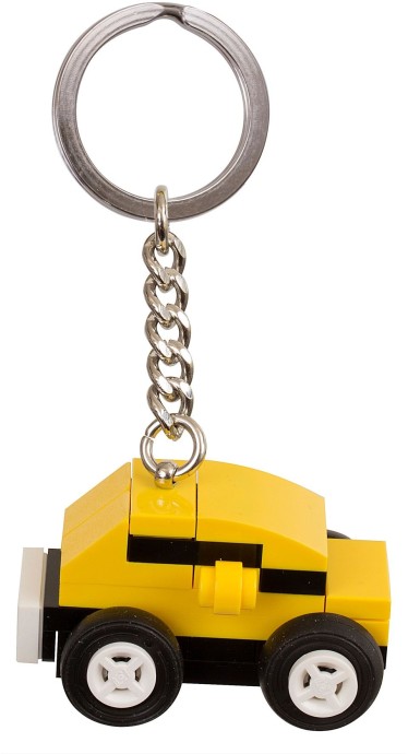 Конструктор LEGO (ЛЕГО) Gear 853573 Yellow Car Bag Charm