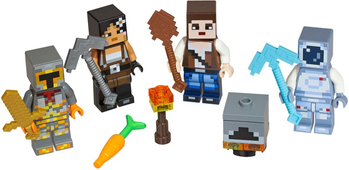 Конструктор LEGO (ЛЕГО) Minecraft 853610 Skin Pack
