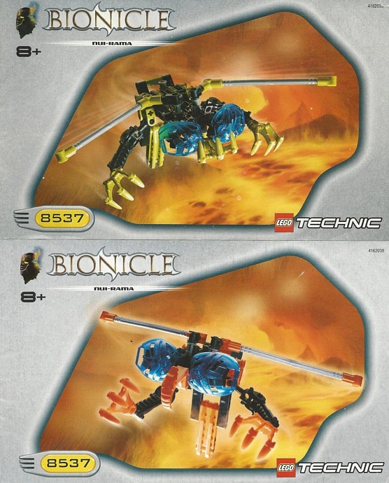 Конструктор LEGO (ЛЕГО) Bionicle 8537 Nui-Rama
