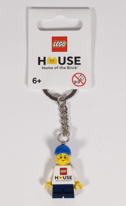 Конструктор LEGO (ЛЕГО) Gear 853711 LEGO House boy keychain