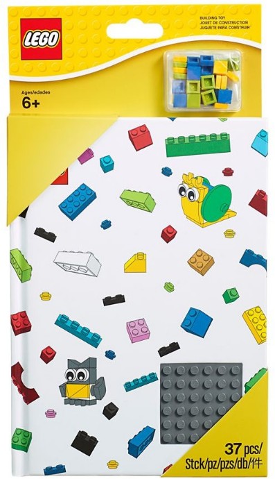 Конструктор LEGO (ЛЕГО) Gear 853798 Notebook with Studs 2018
