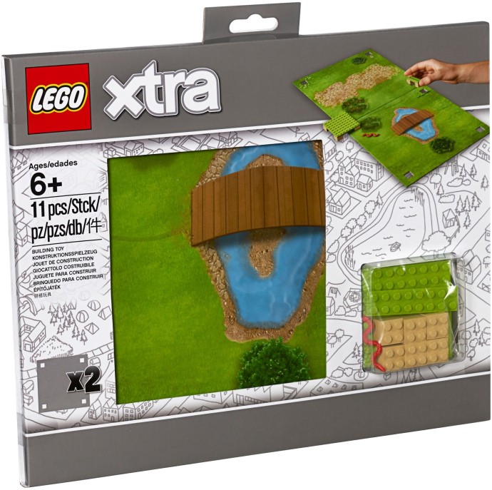 Конструктор LEGO (ЛЕГО) Xtra 853842 Park Playmat