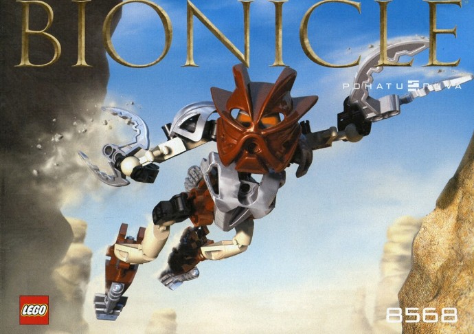 Конструктор LEGO (ЛЕГО) Bionicle 8568 Pohatu Nuva