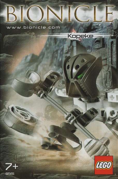 Конструктор LEGO (ЛЕГО) Bionicle 8581 Kopeke