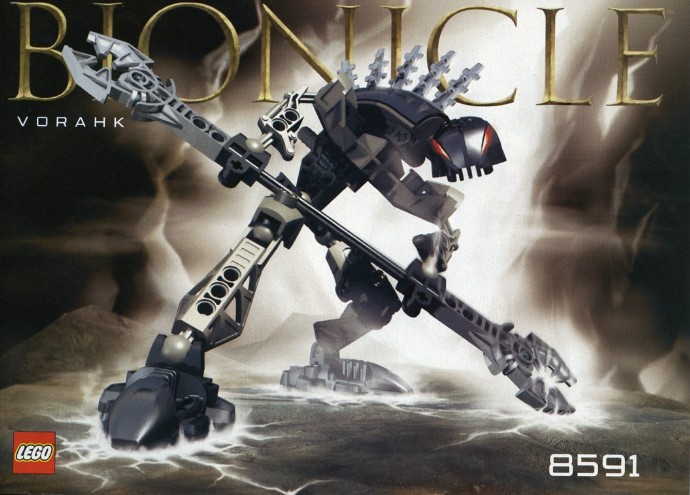 Конструктор LEGO (ЛЕГО) Bionicle 8591 Rahkshi Vorahk