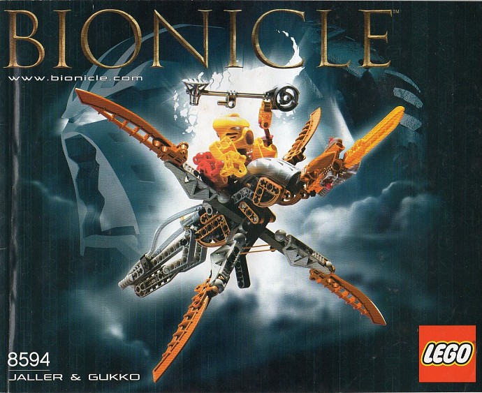 Конструктор LEGO (ЛЕГО) Bionicle 8594 Jaller and Gukko