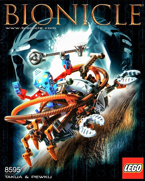 Конструктор LEGO (ЛЕГО) Bionicle 8595 Takua and Pewku