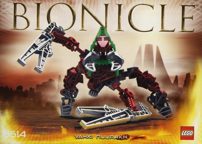 Конструктор LEGO (ЛЕГО) Bionicle 8614 Nuurakh