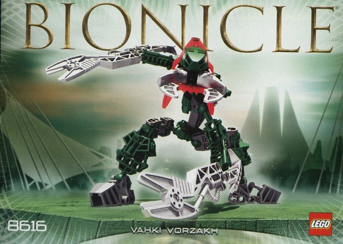 Конструктор LEGO (ЛЕГО) Bionicle 8616 Vorzakh