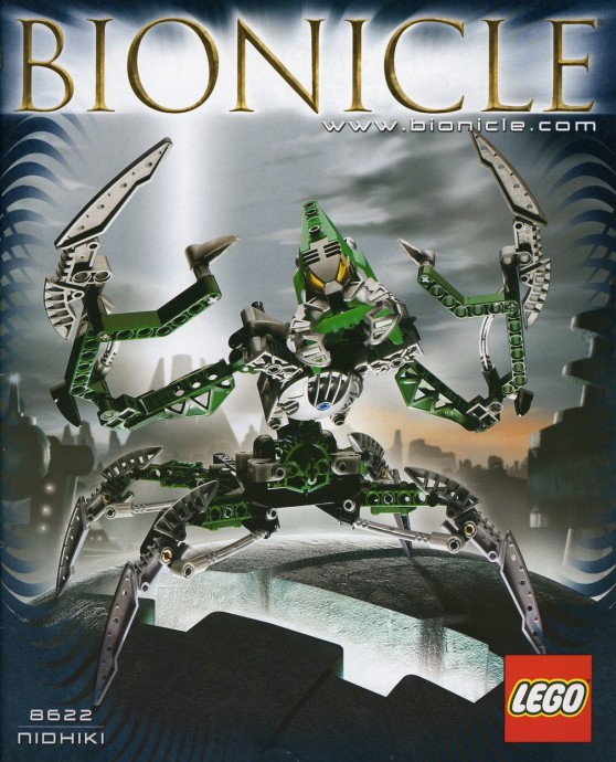 Конструктор LEGO (ЛЕГО) Bionicle 8622 Nidhiki
