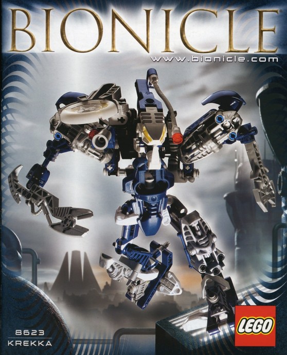 Конструктор LEGO (ЛЕГО) Bionicle 8623 Krekka