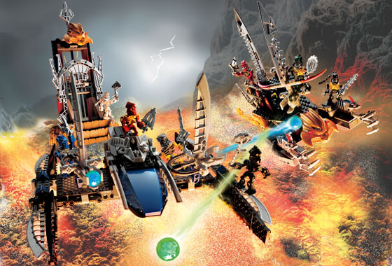 Конструктор LEGO (ЛЕГО) Bionicle 8624 Race for the Mask of Life