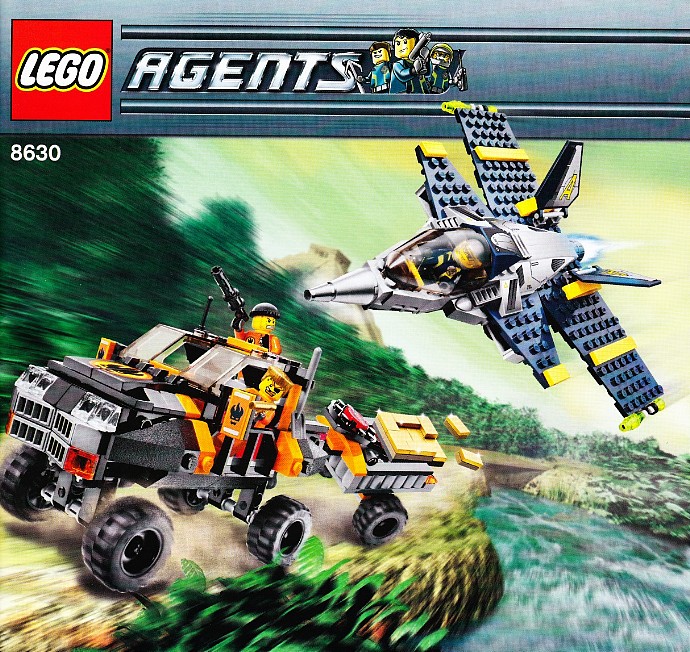 Конструктор LEGO (ЛЕГО) Agents 8630 Gold Hunt