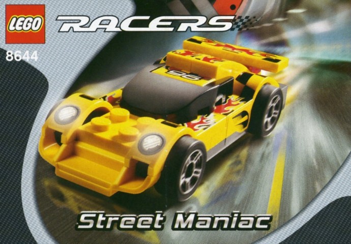 Конструктор LEGO (ЛЕГО) Racers 8644 Street Maniac