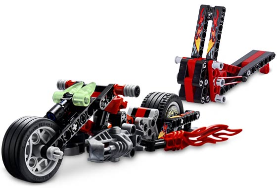 Конструктор LEGO (ЛЕГО) Racers 8645 Muscle Slammer Bike