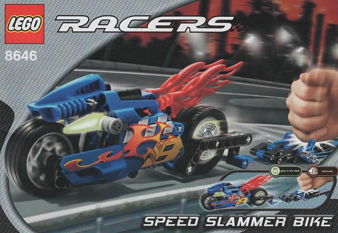 Конструктор LEGO (ЛЕГО) Racers 8646 Speed Slammer Bike