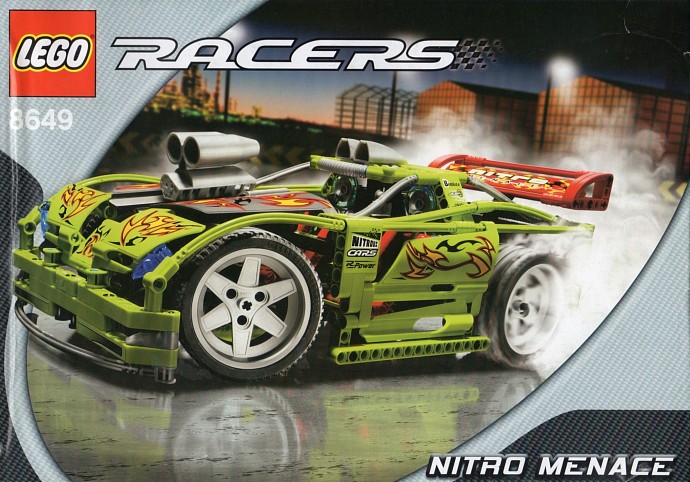 Конструктор LEGO (ЛЕГО) Racers 8649 Nitro Menace