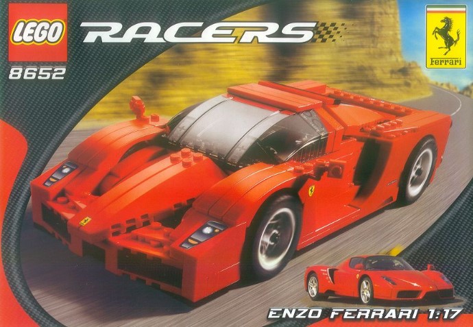 Конструктор LEGO (ЛЕГО) Racers 8652 Enzo Ferrari 1:17
