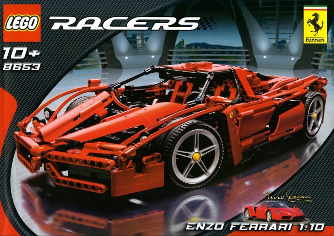 Конструктор LEGO (ЛЕГО) Racers 8653 Enzo Ferrari 1:10