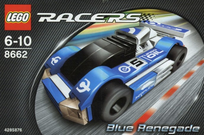 Конструктор LEGO (ЛЕГО) Racers 8662 Blue Renegade