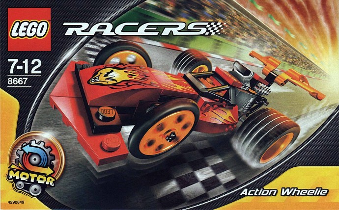 Конструктор LEGO (ЛЕГО) Racers 8667 Action Wheeler