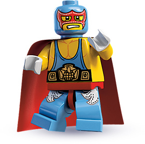 Конструктор LEGO (ЛЕГО) Collectable Minifigures 8683 Super Wrestler