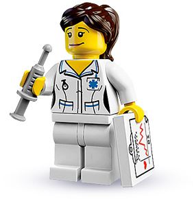 Конструктор LEGO (ЛЕГО) Collectable Minifigures 8683 Nurse