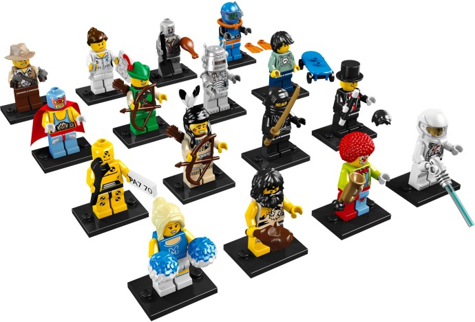 Конструктор LEGO (ЛЕГО) Collectable Minifigures 8683 LEGO Minifigures Series 1 - Complete