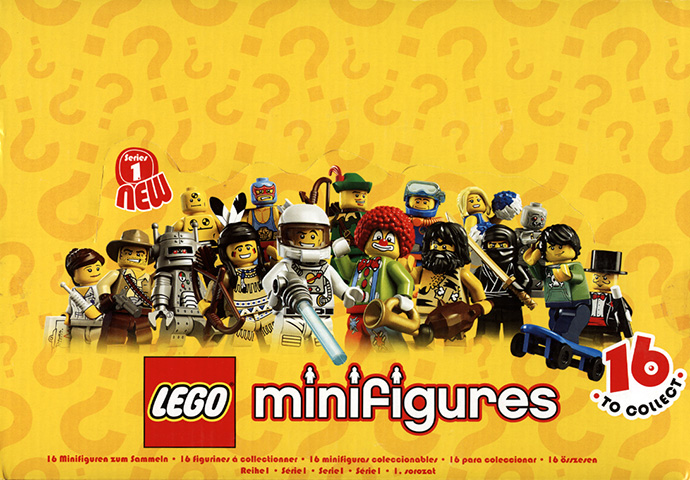 Конструктор LEGO (ЛЕГО) Collectable Minifigures 8683 LEGO Minifigures Series 1 - Sealed Box