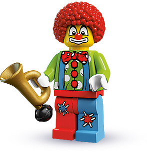 Конструктор LEGO (ЛЕГО) Collectable Minifigures 8683 Circus Clown