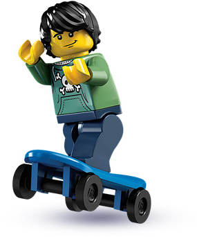 Конструктор LEGO (ЛЕГО) Collectable Minifigures 8683 Skater